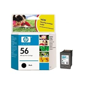 HP Original C6656AE Ink Cartridge No 56 Black