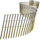 Senco EL19ASBH 1-3/4 x 0.092 HDG Ring Shank 15° Wire Weld Coil Siding / Fencing Nails - 3600 per Package