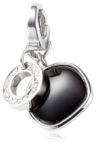FOSSIL  JF85486040 Charm Anhänger Rauchquarz