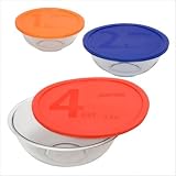 Pyrex 1085308 Smart 6 Piece Mixing Bowl Set