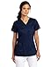 Dickies Scrubs Women's Gen Flex Junior Fit Solid Stitch V-Neck Top