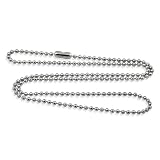 2.4mm Plated Ball Chain Necklace