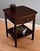 Winsome Wood Night Stand with Drawer, Walnut Winsome Wood Night Stand with Drawer, Walnut