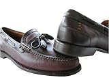 HS Trask Elk Horn Mens Loafers Dress Shoes Brown