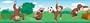 RoomMates RMK1088BCS Curious George Peel & Stick Border