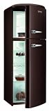 Gorenje RF 60309 OCH Kühlgefrierkombination / A++ / 183 kWh/Jahr / 229 Liter Kühlteil / 65 Liter Gefrierteil / 173.7 cm Höhe / dark chocolate