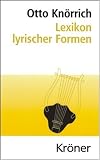 Lexikon lyrischer Formen - Otto Kn&ouml;rrich