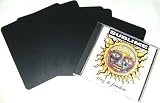 100 Blank Black CD Jewel Box Divider Cards (Section Separators / Dividers)
