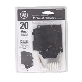 G E Industrial System #THQL1120GFP GE 20A SP GFI Breaker by G E INDUSTRIAL SYSTEMS