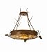 Meyda 81787 Walden Pine 4 Light Inverted Pendant Fixture