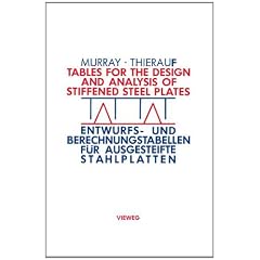 Tables for the Design and Analysis of Stiffened Steel Plates