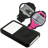 OBS: Silicone Case cover for Ipod Classic - (80GB/120GB) - CLEAR + Neoprene Armband