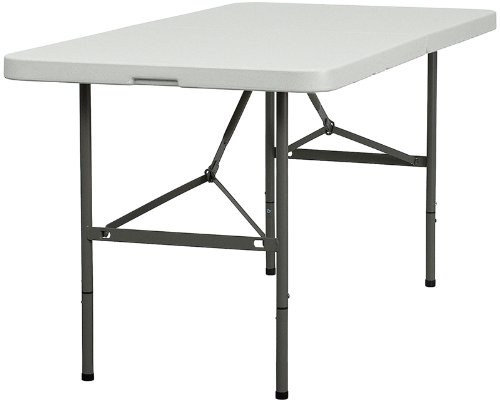 30W X 60L Plastic Bi-Fold Folding Table