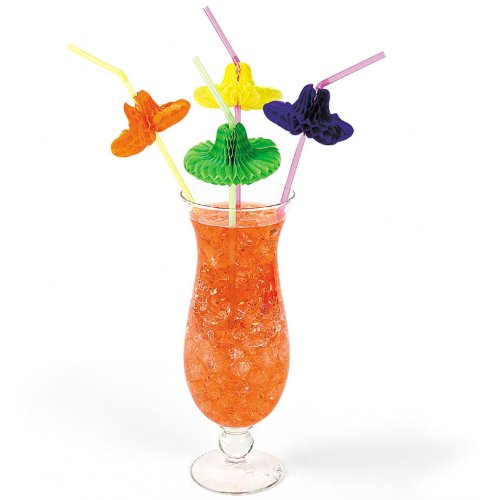 Image of Flexible Sombrero Straws (12 pcs)