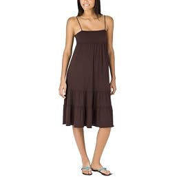 Juniors Mossimo Supply Co. Smocked Back Dress - Spanish Brown : Target