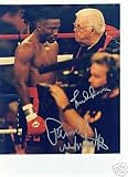 PERNELL WHITAKER LOU DUVA AUTOGRAPHED BOXING 8X10 PHOTO (BOXING)