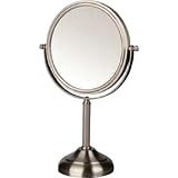 Jerdon Jp916c Table Top Mirror, Chrome - B000KEMKM2