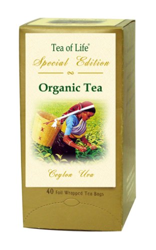 Tea Of Life Special Edition Ceylon Uva, 40-Count, 2.1-Ounce Boxes (Pack of 4) by Ceylon Tea