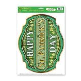 St. Patrick's Day Sign Peel N Place Party Accessory