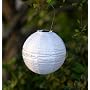 Soji Solar Lantern - White with Amber LED