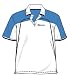 Sports : Lotto Poloshirt Open mesh, Herren, white/pool blue