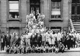Jazz Portrait (Harlem 1958) by Art Kane. size: 35 inches width by 24 inches height. Art Poster Print