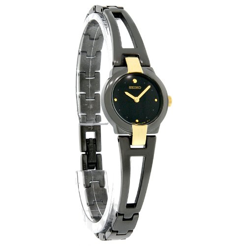 Seiko Women's SUJA80 Dress Black Ion Watch