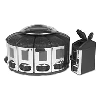 Carousel Spice Rack (Matte Silver /Black) (5.25"H x 9" diameter)