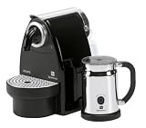 Krups XN 2110 Nespresso Essenza & Aeroccino schwarz + 50 Euro Gutschein!