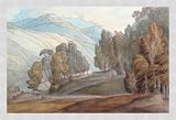 Zoom Produkt-Bild: Bild mit Rahmen: Francis Towne, "The Vale of St. John, Cumberland", 71 x 46 - Aluminium Basic M: Silber matt