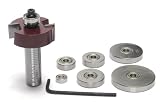 MLCS 18668 Katana 1/2-Inch Shank Rabbeting Kit, 9-Piece