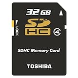 Toshiba 32GB SDHC Memory Card - Black