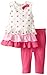 BON BEBE Baby Girls' Newborn Stars 2 Piece Dress and Legging Set