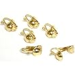 Clip On Ball 6 12K Gold Filled Earrings
