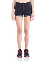 Hurley Short Beachrider 5Pkt Denim Cuffed (Negro)