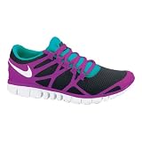 Nike Free 3.0 V3 - Womens - Black/White/Bright Turquoise/Vivid Grape