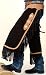 Tooled Leather Yoke Chinks