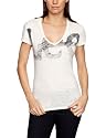 edc by ESPRIT Damen T-Shirt, 052CC1K057