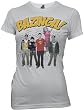 Juniors The Big Bang Theory Bazinga! Group T-shirt