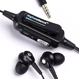 Digital Silence DS101A-Black Analog Ambient Noise Cancelling Ear Buds
