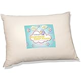 Organic Toddler Pillow by Kids Count Sheep. Hypoallergenic Washable. Pediatrician and Chiropractor Recommended for Children. (13 X 18 X 3) Wonderful Travel Pillow in the Car, Plane, Sleepovers and Nap Time. (Ages 2 and Up) Made in the USA.