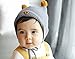 Aivtalk Boys Girls Soft Organic Cotton Infant Pilot Cap Hats