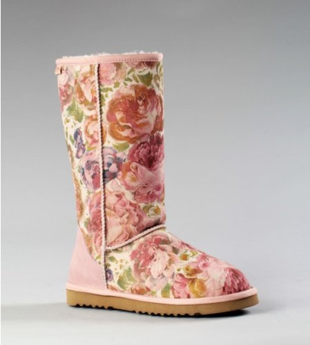 Australia Womens Boots Aukoala Sheepskin Warm Classic Tall_Rose_Us Size 7 On Sale