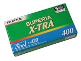 Fujifilm Superia X-TRA 120 format neg color film 400 Film (5 Pack)