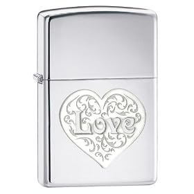 Zippo Love Pocket Lighter