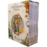 Beatrix Potter Peter Rabbit Library 10 Book Box Set Pack RRP: £ 35.00 Collection (Flopsy Bunnies, Jemima Puddle-Duck, Tom Kitte, Mr Jeremy Fisher, Tiggy-Winkle, Two Bad Mice, Benjamin Bunny, Tailor of Gloucester, Squirrel Nutkin, Tale Peter Rabbit) (Peter Rabbit Library)