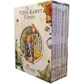 Beatrix Potter Peter Rabbit Library 10 Book Box Set Pack RRP: � 35.00 Collection (Flopsy Bunnies, Jemima Puddle-Duck, Tom Kitte, Mr Jeremy Fisher, Tiggy-Winkle, Two Bad Mice, Benjamin Bunny, Tailor of Gloucester, Squirrel Nutkin, Tale Peter Rabbit) (Peter Rabbit Library)