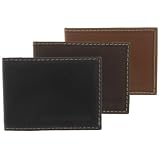 Tommy Hilfiger Men's Leather Slim Front Pocket Wallet