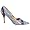 Naughty Monkey Women's Side Swiped Pump,Purple,8.5 M