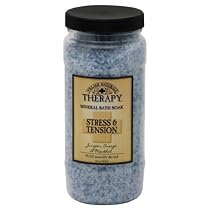 Village Naturals Therapy Bath Soak, Mineral, Stress & Tension, 20 oz.